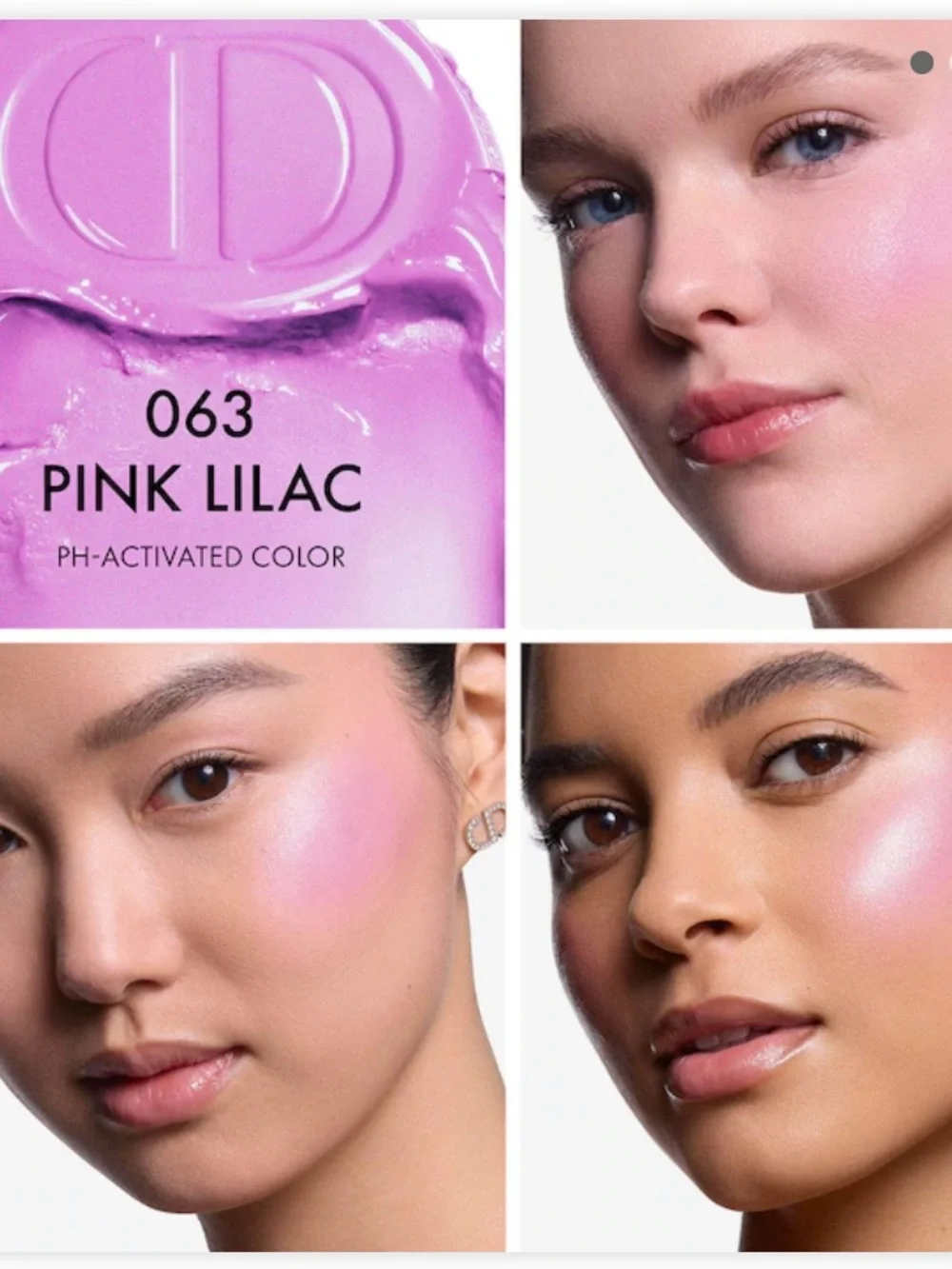 DIOR Rosy Glow Blush Stick in Pink Lilac